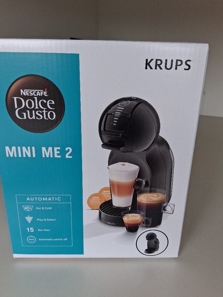 Krups Dolce Gusto Mini Me 2 - NIEUW!, Espresso apparaat, Nieuw, Ophalen of Verzenden, 2 tot 4 kopjes