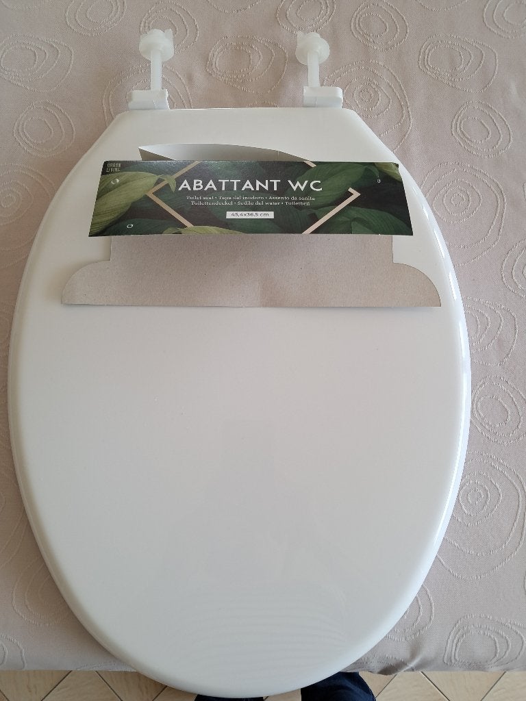 abattant wc neuf pvc blanc, Ophalen
