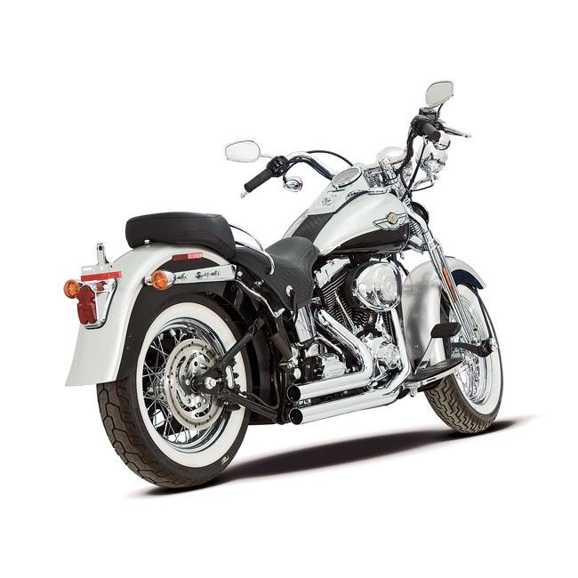 uitlaat chroom TwentyFives 1986-2011 Softail, Motoren, Onderdelen | Harley-Davidson, Petroleumhavenweg 26, Info@taco-motos.com