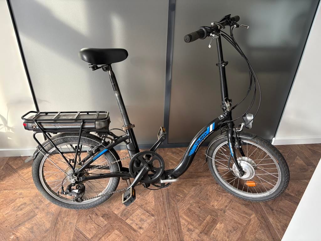 Elektrische vouwfiets Talent, Fietsen en Brommers, Velgrem, Versnellingen, Zo goed als nieuw, Totaal opvouwbaar