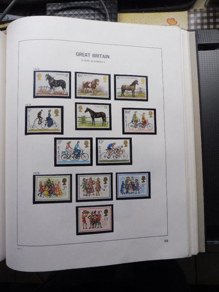 Great-Britain 1840 - 1982 deel 4 (1605/04), Postzegels en Munten, Postzegels | Europa | UK, Ophalen of Verzenden, Gestempeld
