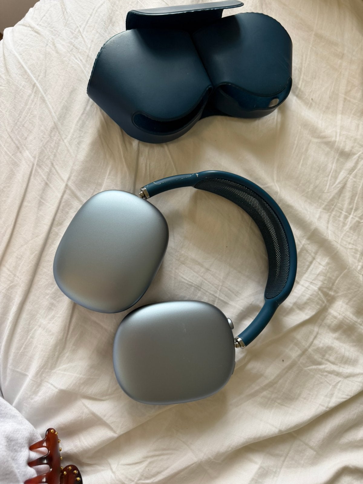 Airpods max, TV, Hi-fi & Vidéo, Bluetooth, Enlèvement, Utilisé, Bleu