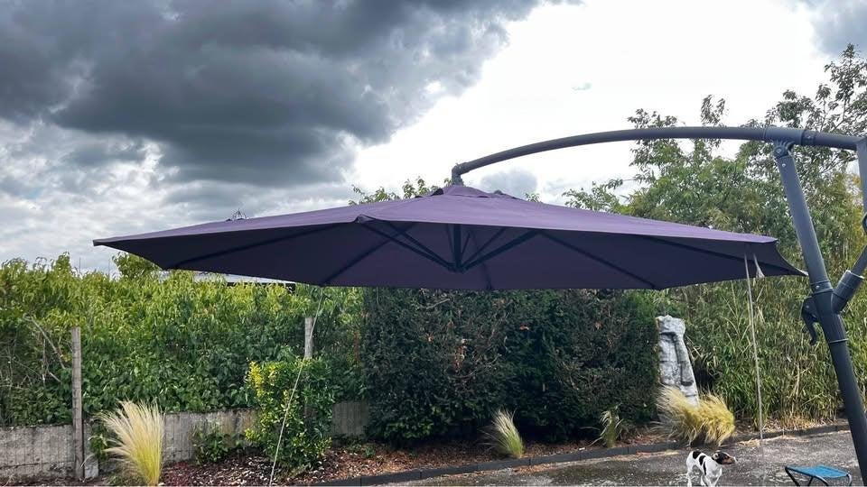 Zweefparasol, 3 à 4 mètres, Étanche, Parasol flottant, Enlèvement