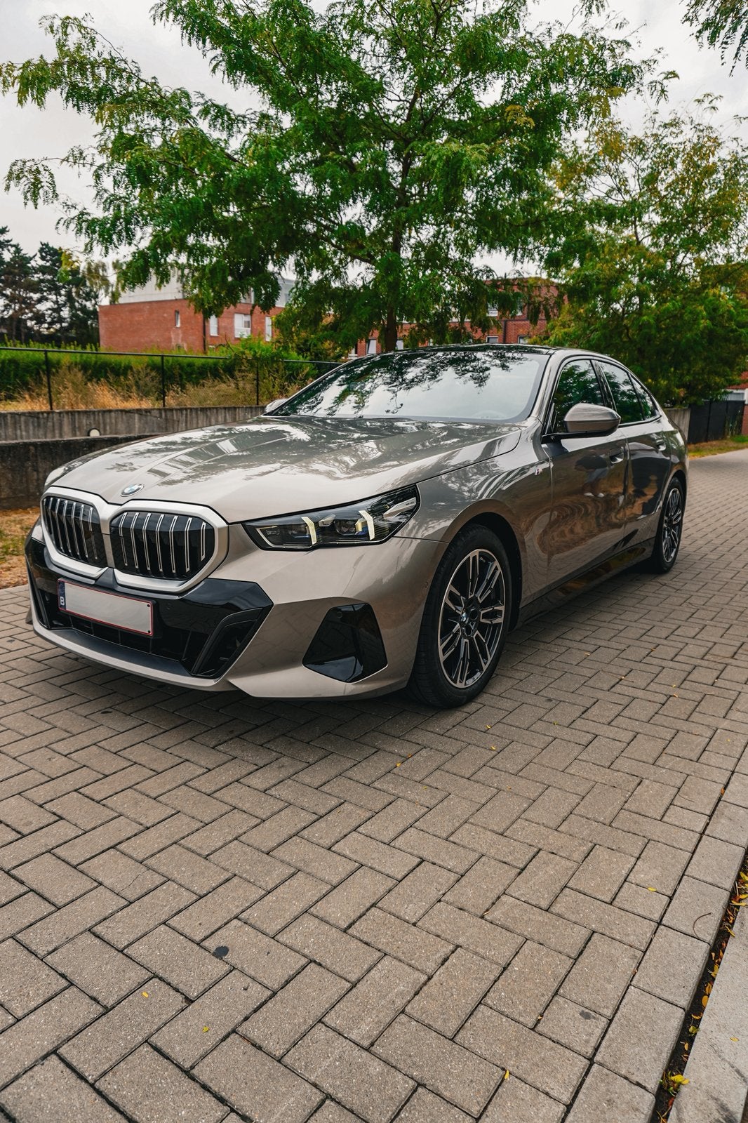 BMW 520i MHEV M Sports Pro, Cuir, Argent ou Gris, 2335 kg, Automatique