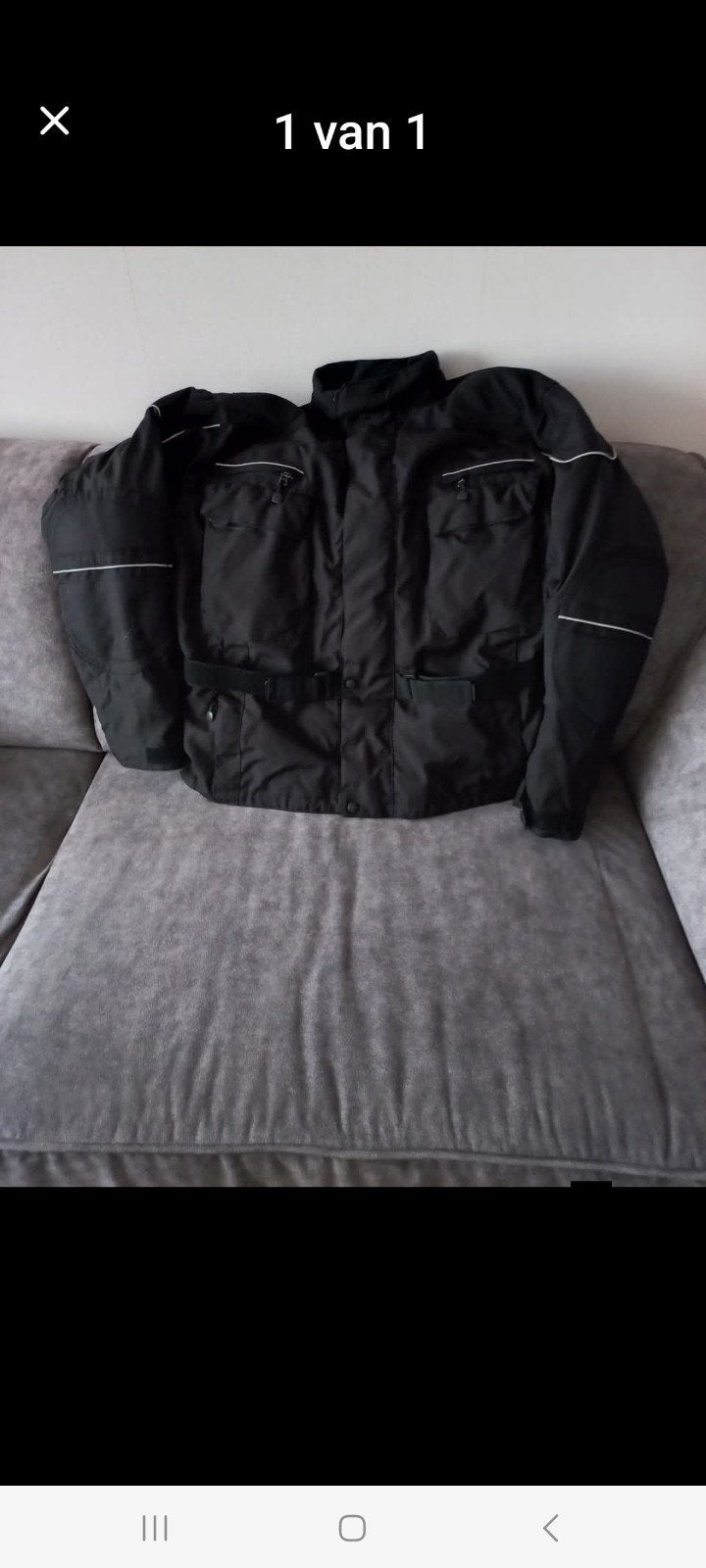 Moto vest maat m 1x gedragen, Motoren, Ophalen