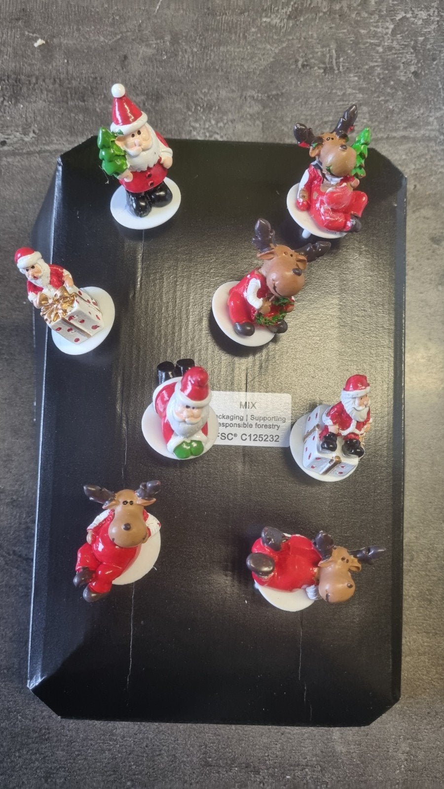 Kerstdecoratie taart - cupcakes, Ophalen of Verzenden, Nieuw, Cupcakes, Versiering
