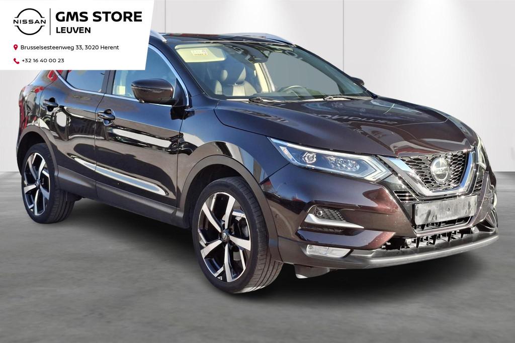 Nissan Qashqai DIG-T 140 Tekna, Voorwielaandrijving, Gebruikt, Zwart, SUV of Terreinwagen