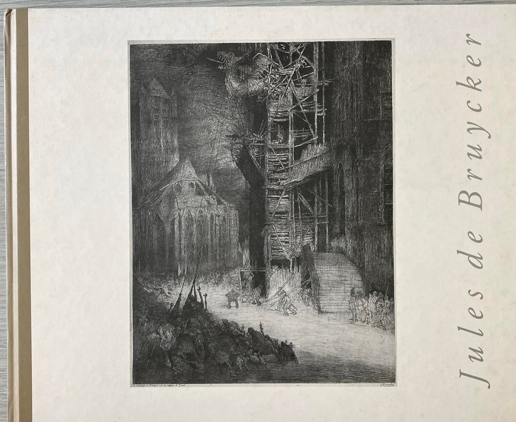 Jules de Bruycker etser, Antiek en Kunst, Ophalen of Verzenden