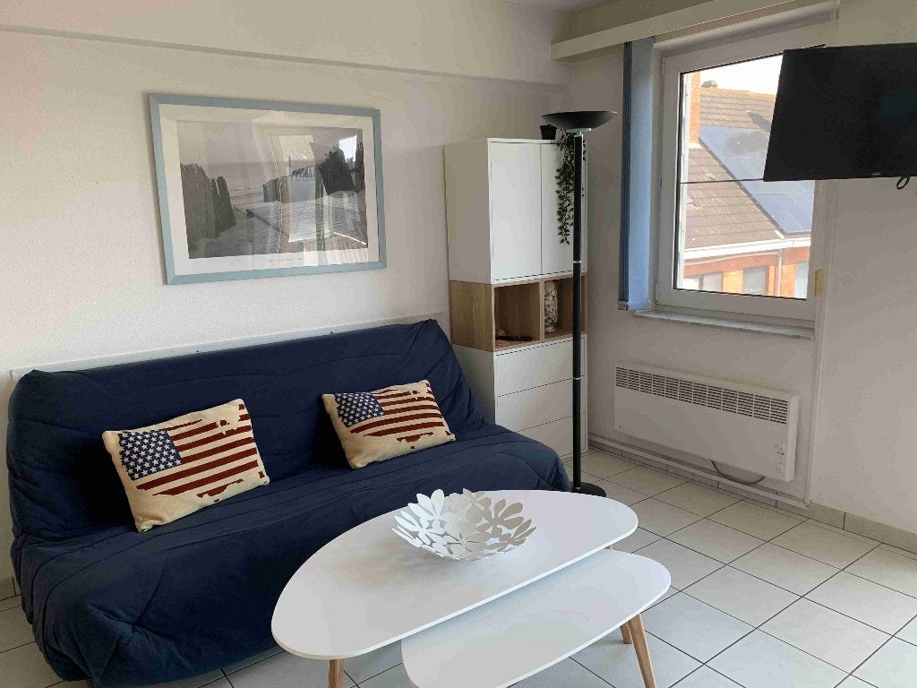 vakantie studio te huur Oostende (Mariakerke), Vakantie, Overige, Tv, Aan zee, Antwerpen of Vlaanderen