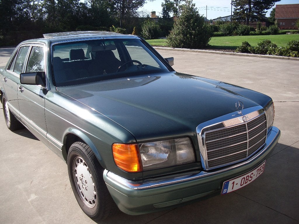 Mercedes  luxe  S model,   groen,  Oldtimer, Automaat, Overige kleuren, Particulier, 6 cilinders