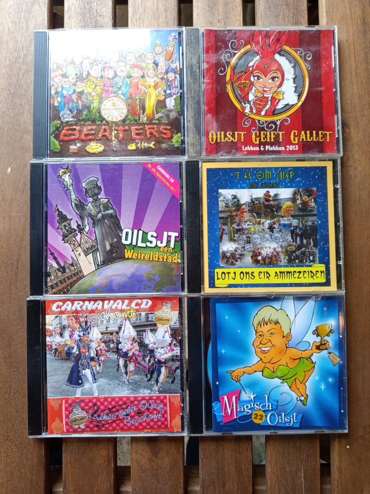 Aalst carnaval cd's pakket (16st), Enlèvement