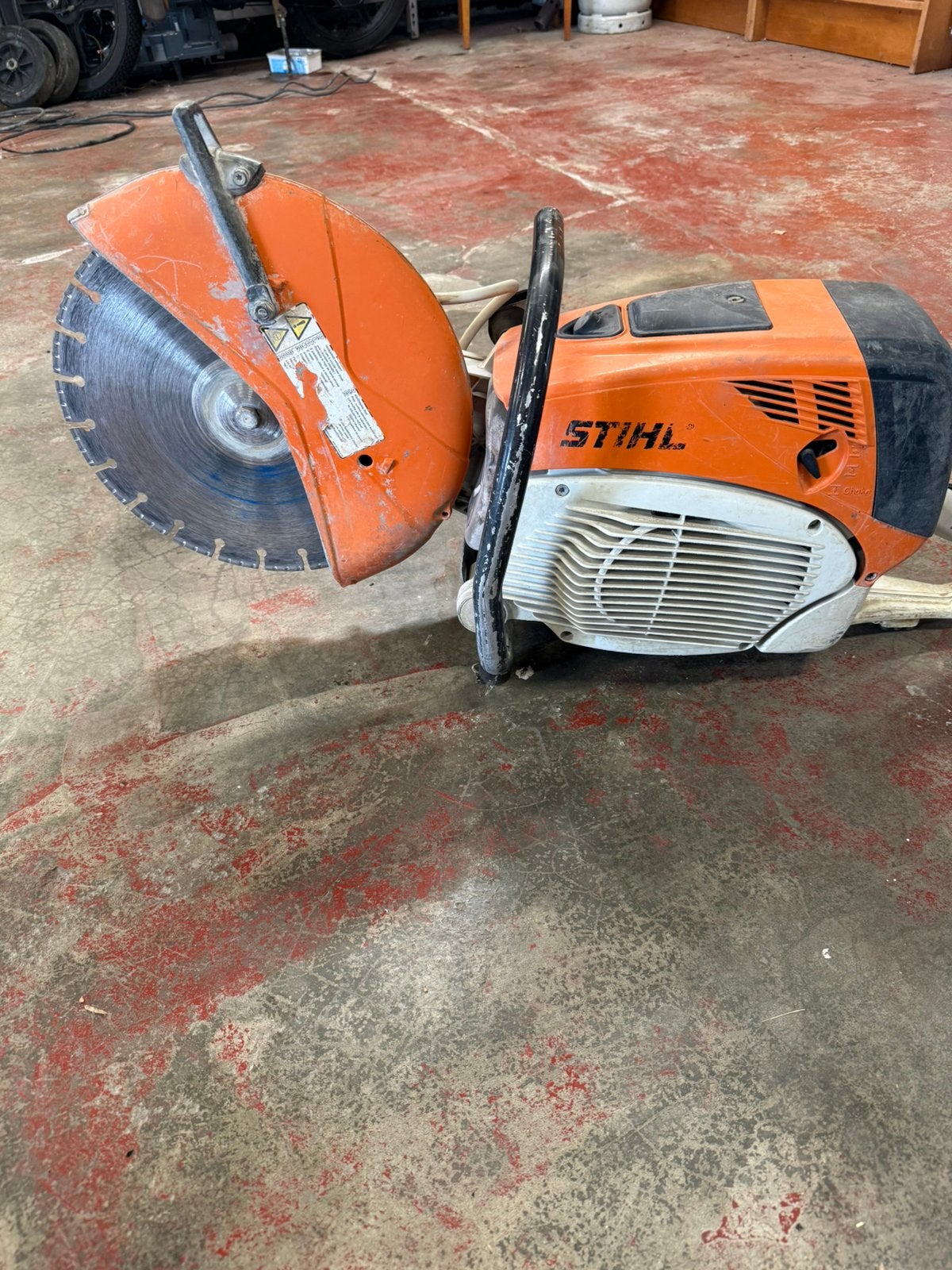 Aiguiseur de forets style ts 700, Enlèvement, Utilisé, 1000 watts ou plus, Meuleuse d'angle