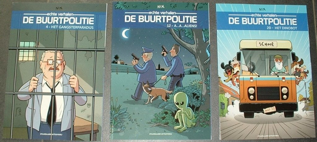 strips de buurtpolitie nrs 4-12-20, Boeken, Meerdere stripboeken, Ophalen of Verzenden, Nieuw
