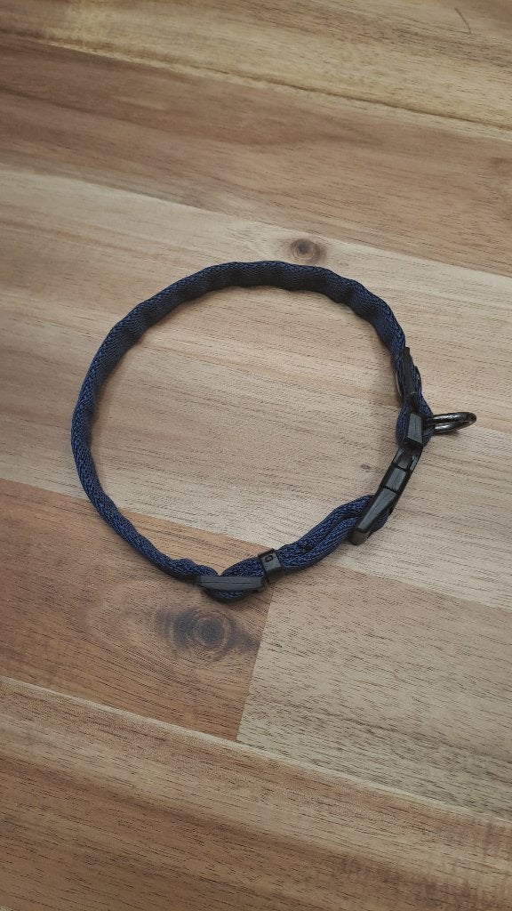 Jack and Vanilla Hondenhalsband Comfort Tube – Blauw, Ophalen of Verzenden, Gebruikt