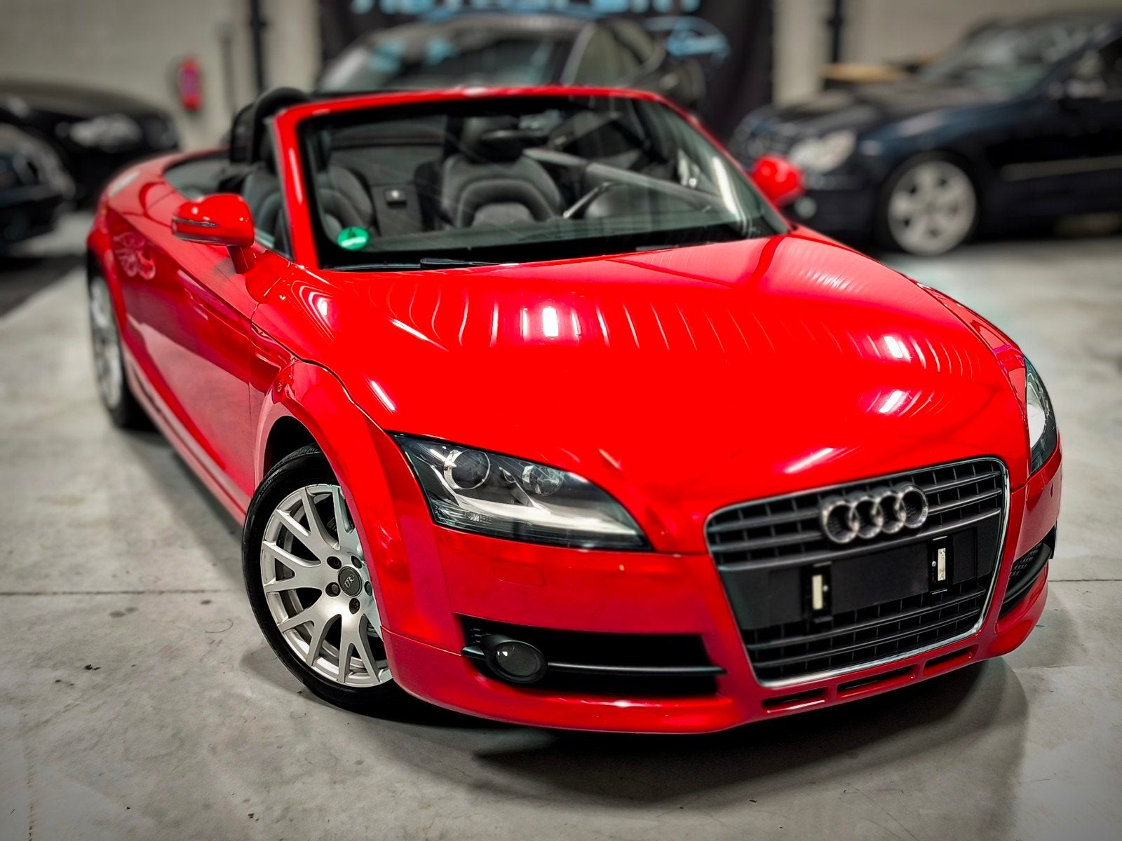 Audi TT Cabrio 2.0 Tfsi leder xenon, Rouge, Entreprise, Cabriolet, Carnet d'entretien