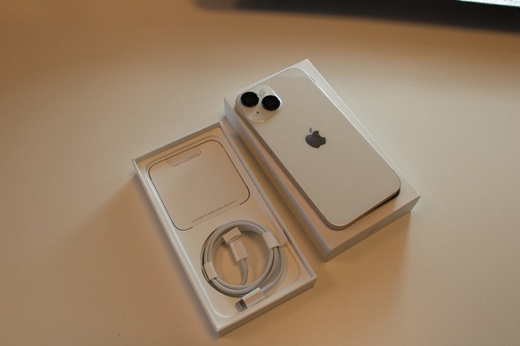 iPhone 14 - Starlight, 128 GB, 128 GB, Ophalen of Verzenden, Zo goed als nieuw, Zonder simlock