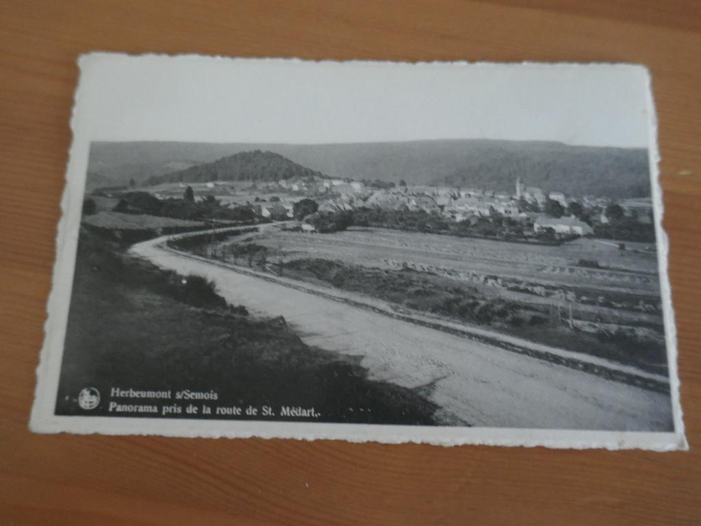 Herbeumont s/Semois Panorama Pris de la Route de St Medart, Envoi, Non affranchie, Luxembourg