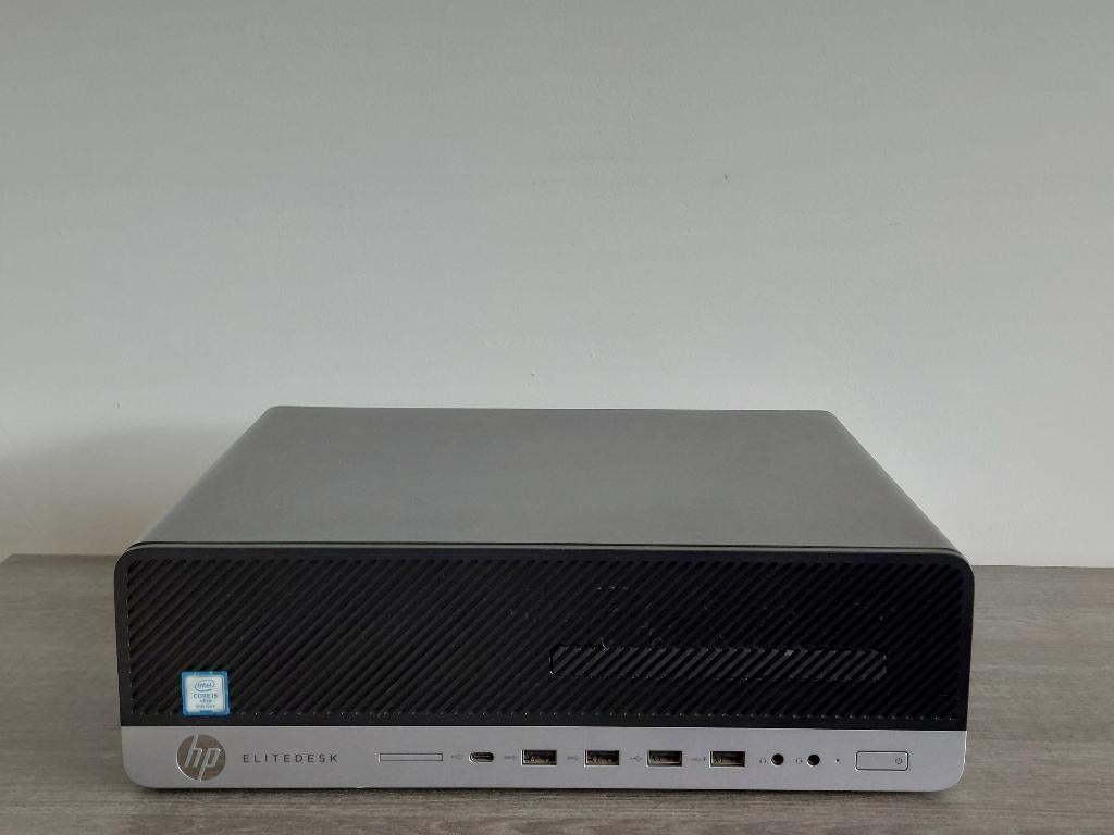 HP EliteDesk 800 G3 SFF Core i5-7600 @ 3.5 GHz, Informatique & Logiciels, Ordinateurs de bureau, Utilisé, Enlèvement