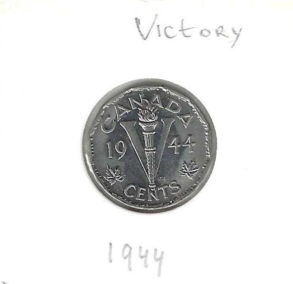 Canada, 5 Cents 1944., Ophalen of Verzenden, Noord-Amerika, Losse munt
