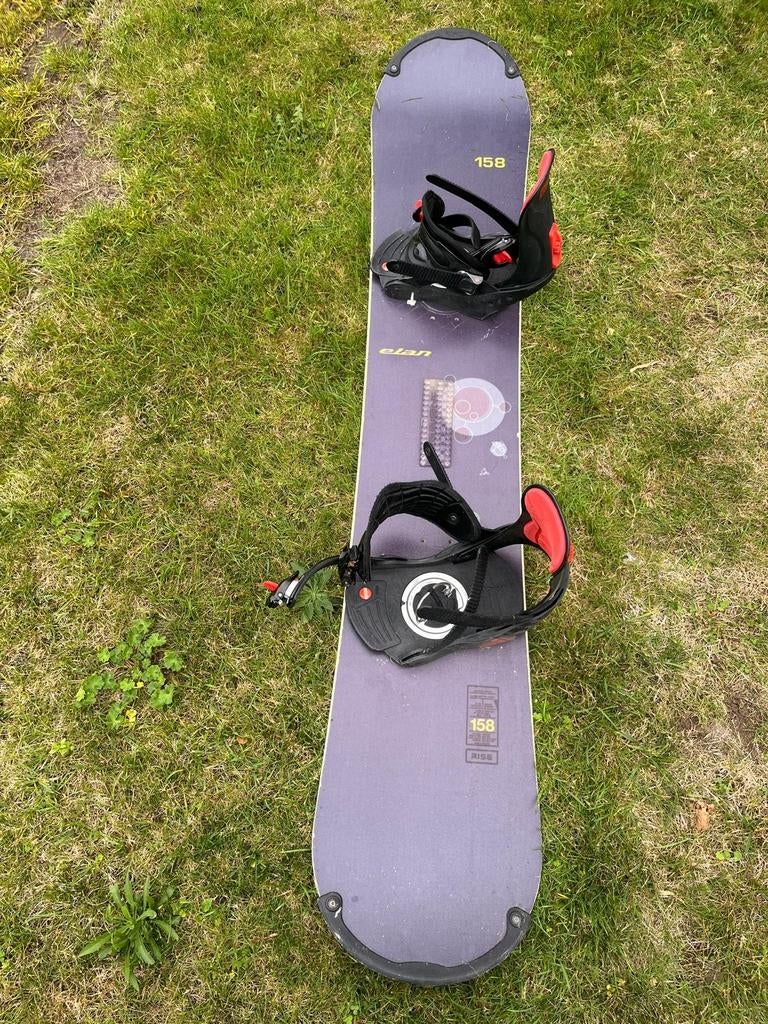 Snowboard Elan 158cm + bindingen (goede staat), Enlèvement, Planche