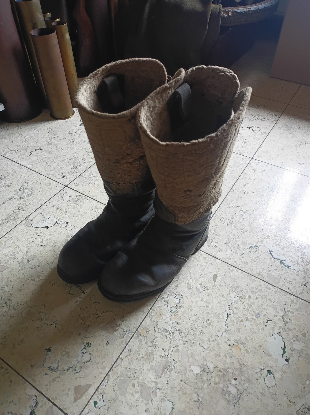 Duitse WO2 winterbotten (winterstiefels), Enlèvement