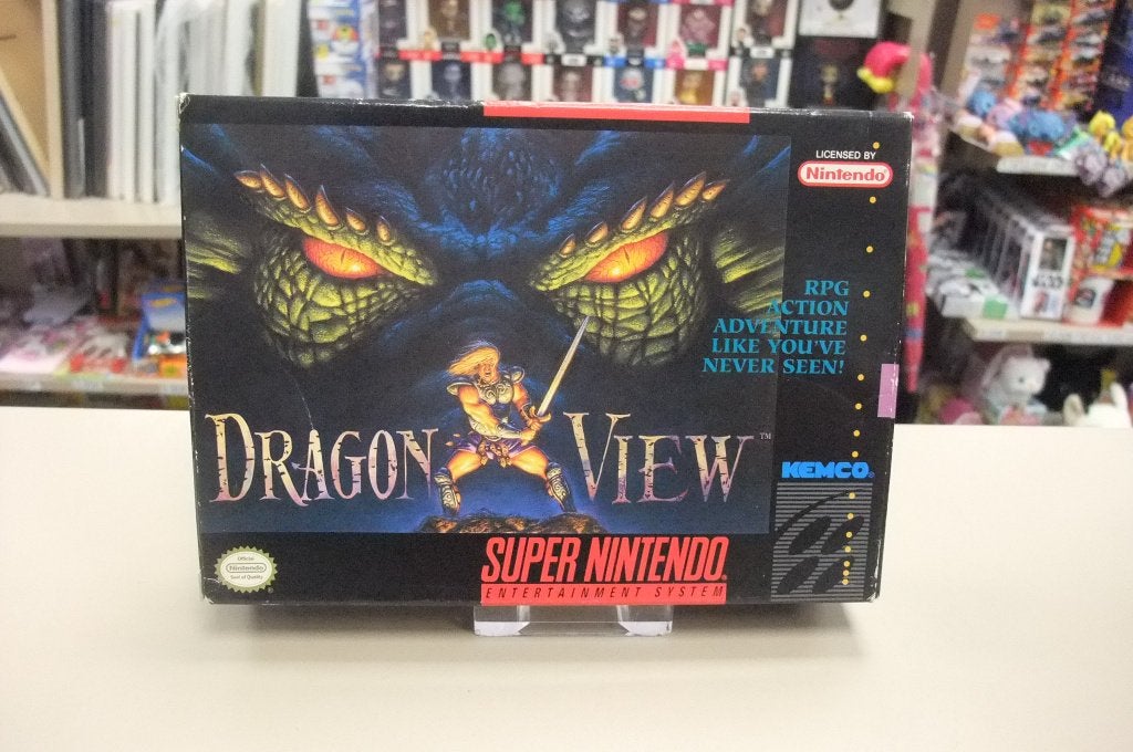 Dragon View (cib) usa snes, Enlèvement ou Envoi, 1 joueur, Jeu de rôle (Role Playing Game), À partir de 12 ans