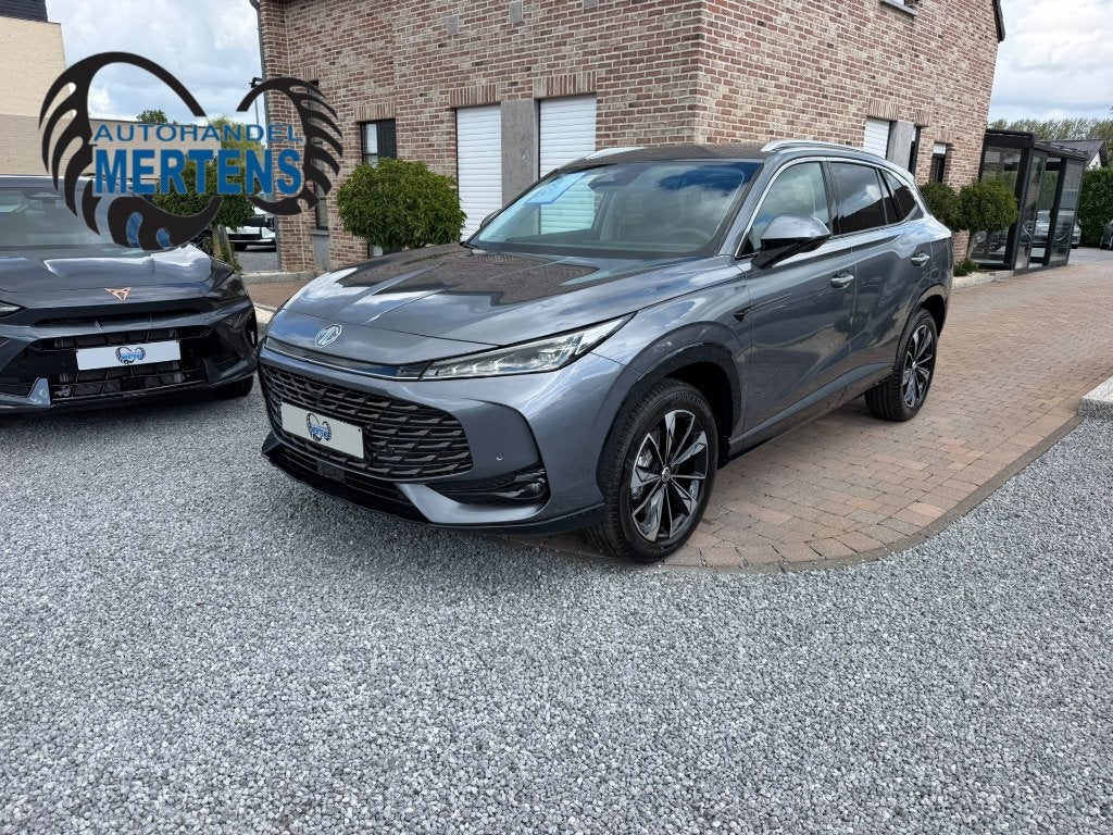 MG HS Hybrid+ 1.5 Luxury 224PK 7J/FABRIEKSWAARBORG NIEUW 0KM, Autos, Cuir, Achat, Euro 6, Entreprise
