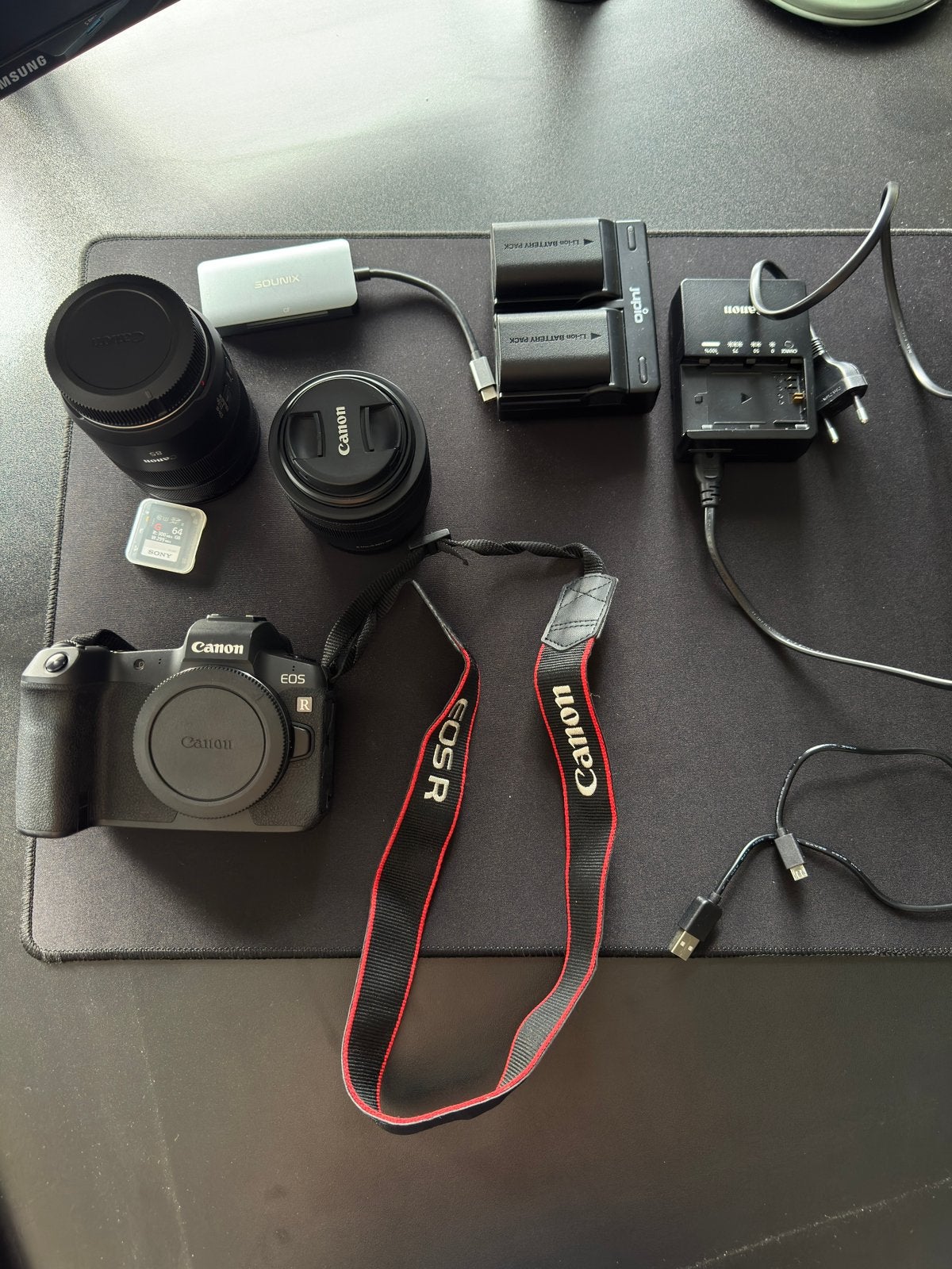 Camera uitrusting, Enlèvement, Comme neuf, Batterie, Canon