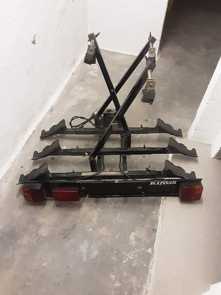 FIETSENDRAGER merk Kings, Ophalen, 3 fietsen of meer, Gebruikt, Trekhaakdrager