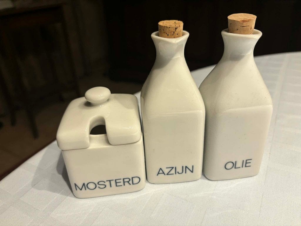 ensemble de vinaigre à l'huile et de moutarde, neuf,, Maison & Meubles, Neuf, Enlèvement ou Envoi, Autres types, Autres matériaux