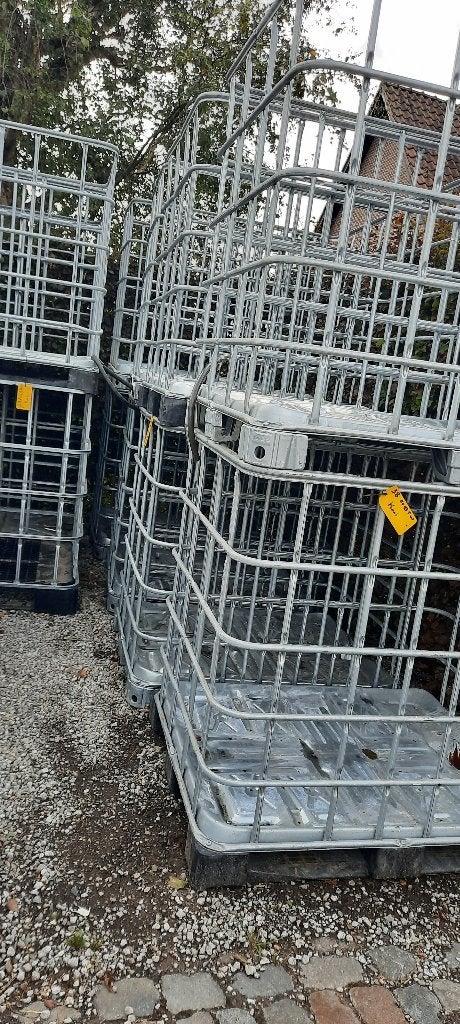 kooien1m³ voor open haardhout op kunststof/metalen pallet, Tuin en Terras, Minder dan 3 m³, Ophalen, Blokken