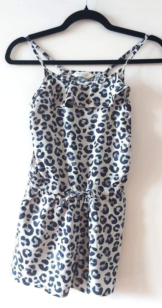 Combishort à motifs léopard H&M, T134, Kinderen en Baby's, Kinderkleding | Maat 134, Ophalen, HM, Overige typen, Meisje