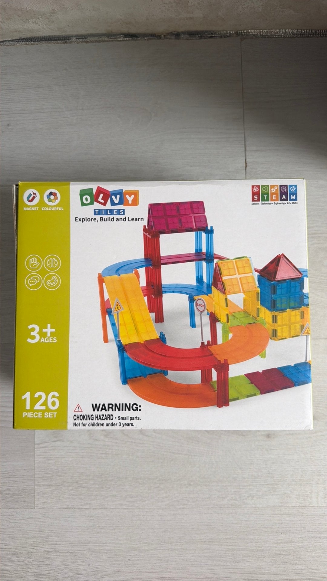 Magnetisch bouwpakket voor kinderen, Ophalen, Zo goed als nieuw