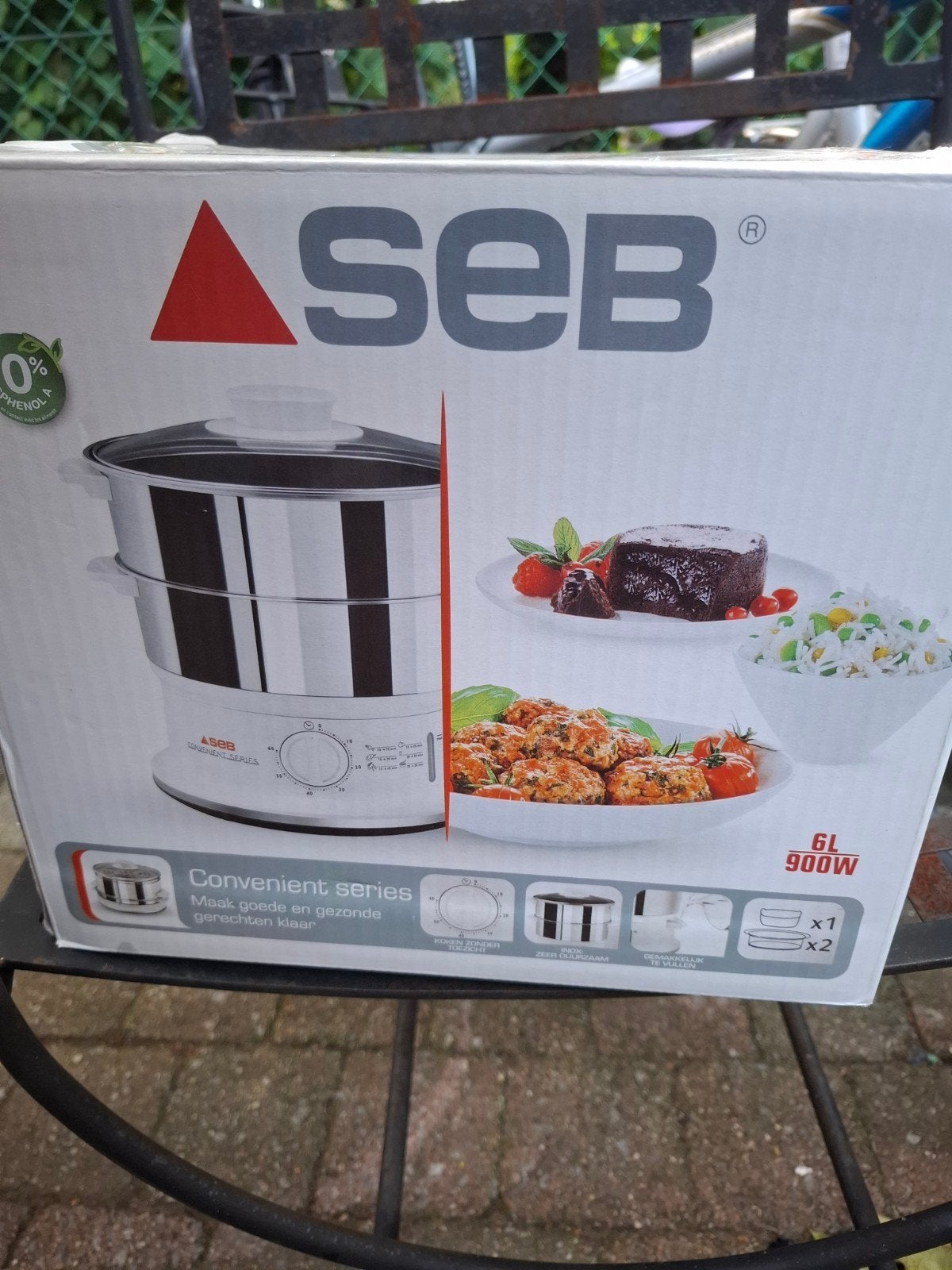 SEB VC145100 stomer stoomkoker, Electroménager, Vapeurs, Enlèvement