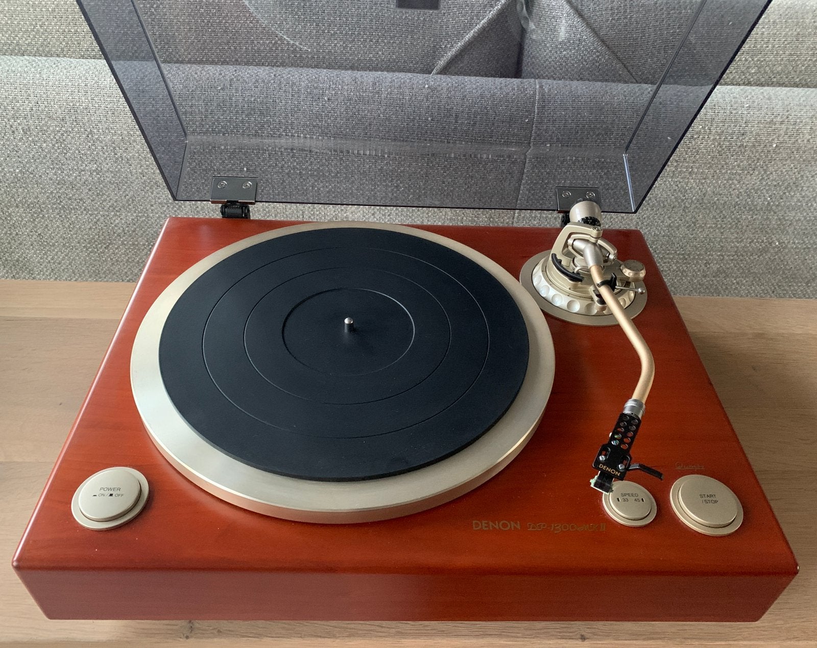 Denon DP-1300 mk2 High End draaitafel mint, Audio, Tv en Foto, Platenspelers, Ophalen, Zo goed als nieuw, Platenspeler, Overige merken