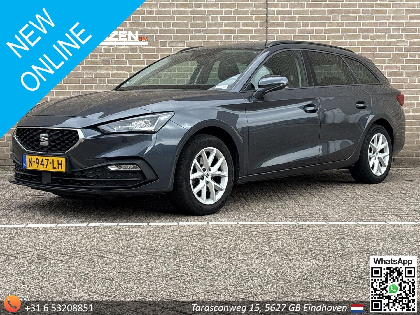 Seat Leon Sportstourer 1.0 TSI Style Business Intense | € 7., Auto's, Seat, Leon, 127 g/km, Bedrijf, Grijs