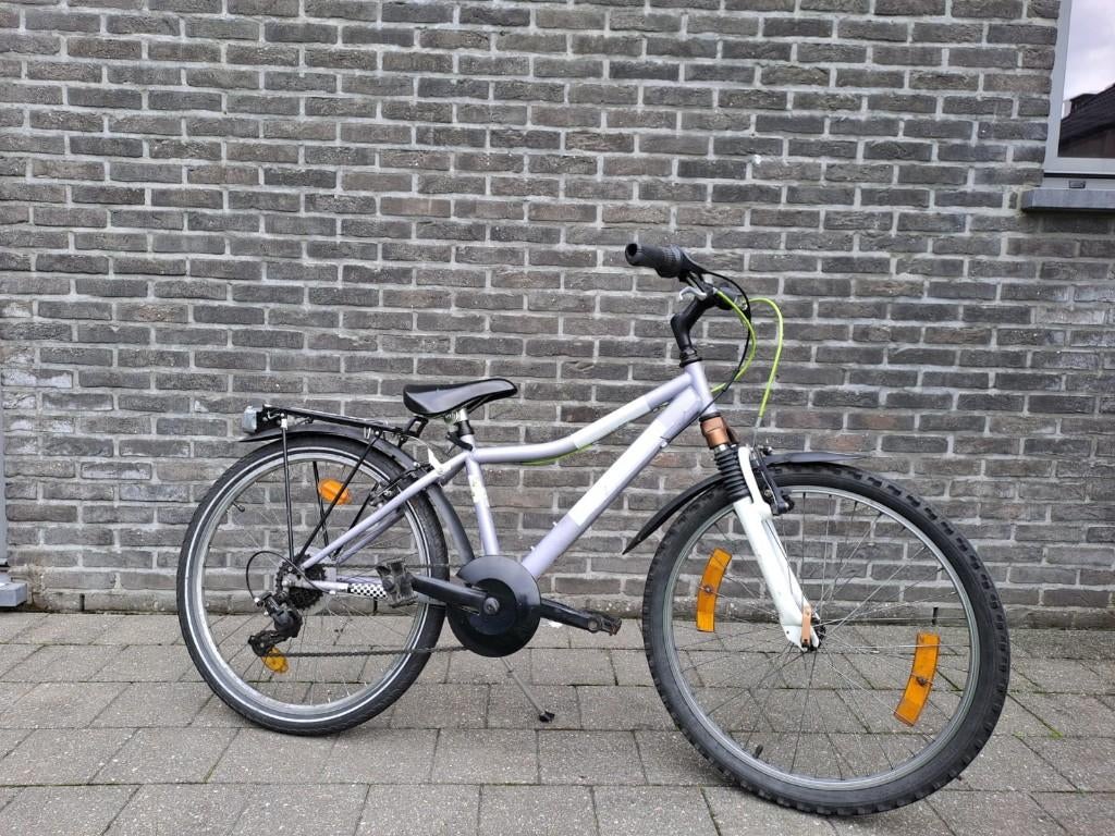 jongens fiets van 8 tot12 jaar, Enlèvement, Utilisé, 24 pouces, Vitesses
