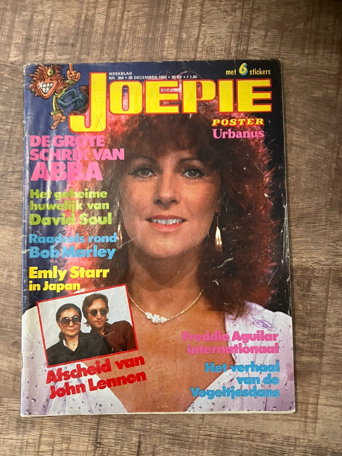 Weekblad Joepie december 1980, Boeken, Ophalen of Verzenden, Gelezen, Muziek, Film of Tv