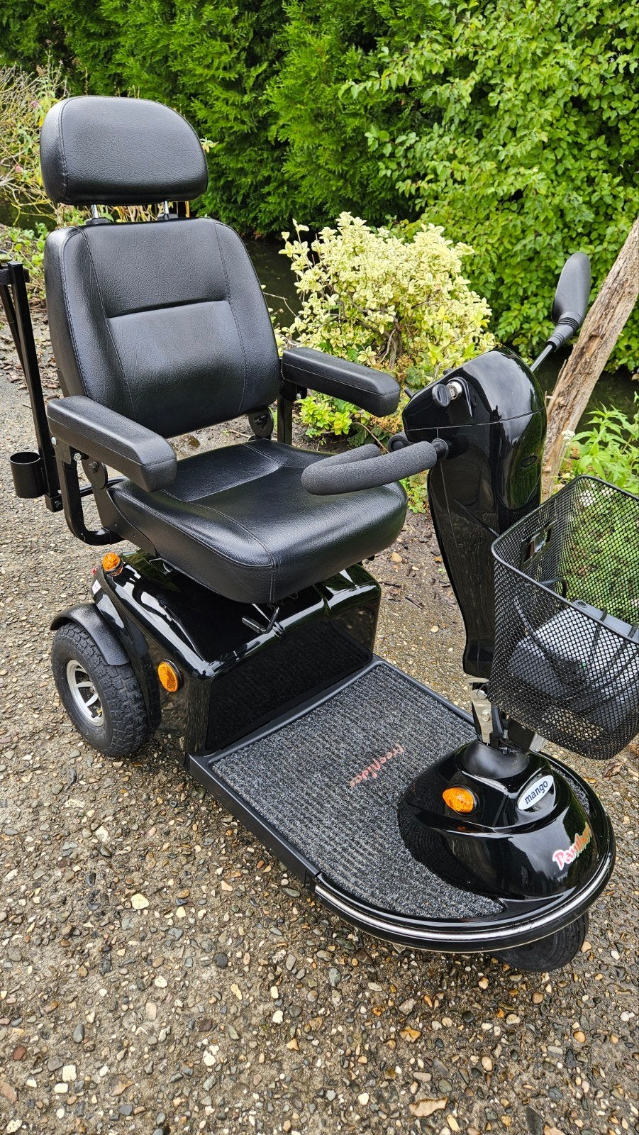 Mango Panther scootmobiel, wendbare nette scootmobiel, Ophalen, Inklapbaar, Zo goed als nieuw, Elektrische rolstoel