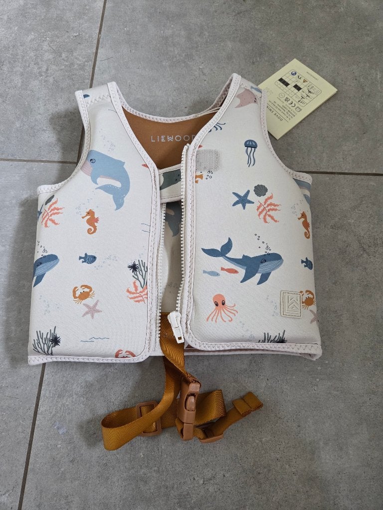 Zwemvest baby kind liewood dove, Ophalen of Verzenden, Nieuw