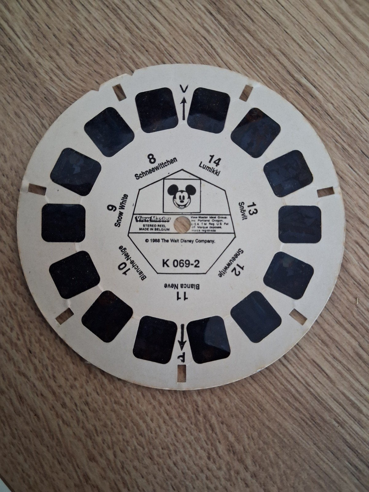 View-master : Disney K 069-2, Collections, Rétro, Envoi
