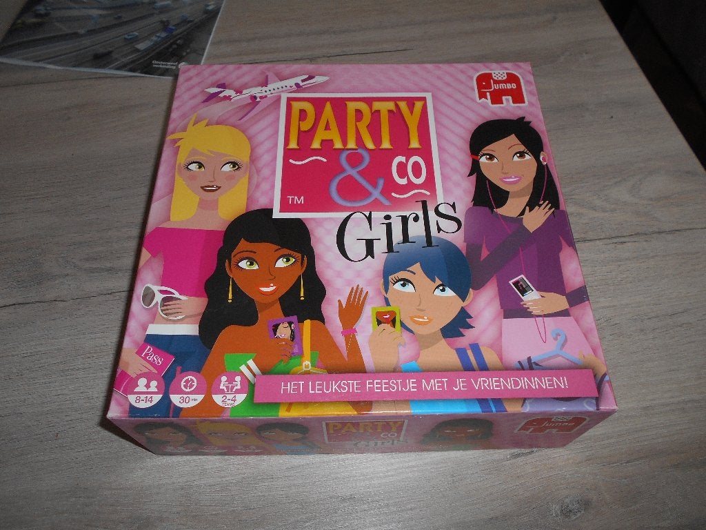 nieuw gezelschapsspel party & co girls, Ophalen of Verzenden, Nieuw, Jumbo