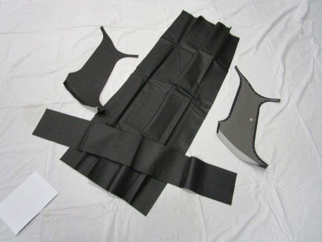 dakhemel dakbekleding ZWART Klassieke Mini 70- 96, Ophalen, Nieuw, Mini