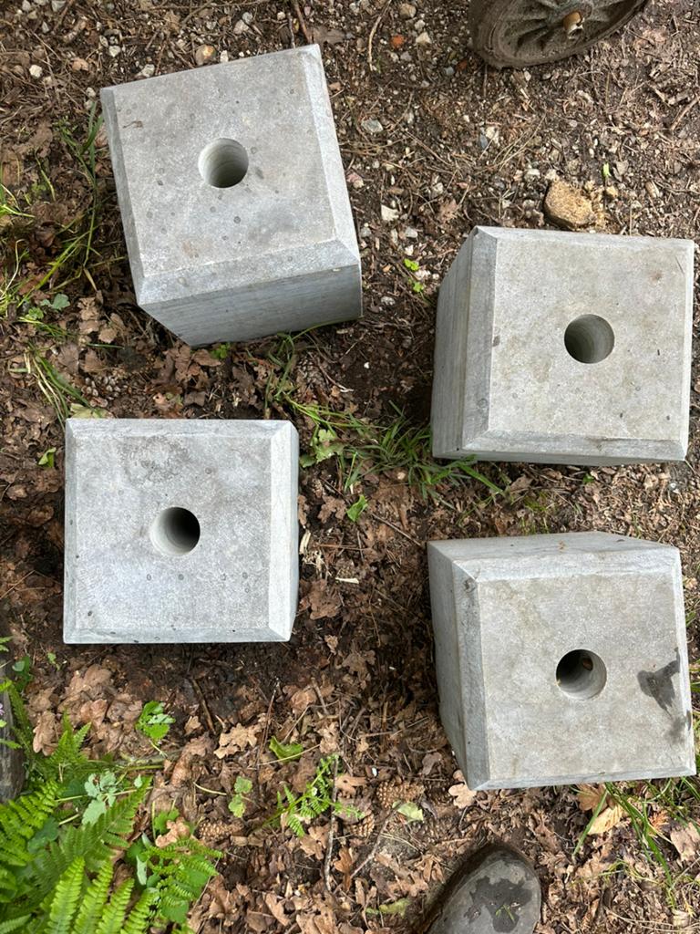 Arduinen sokkel’s, Tuin en Terras, Overkappingen, Ophalen, Zo goed als nieuw