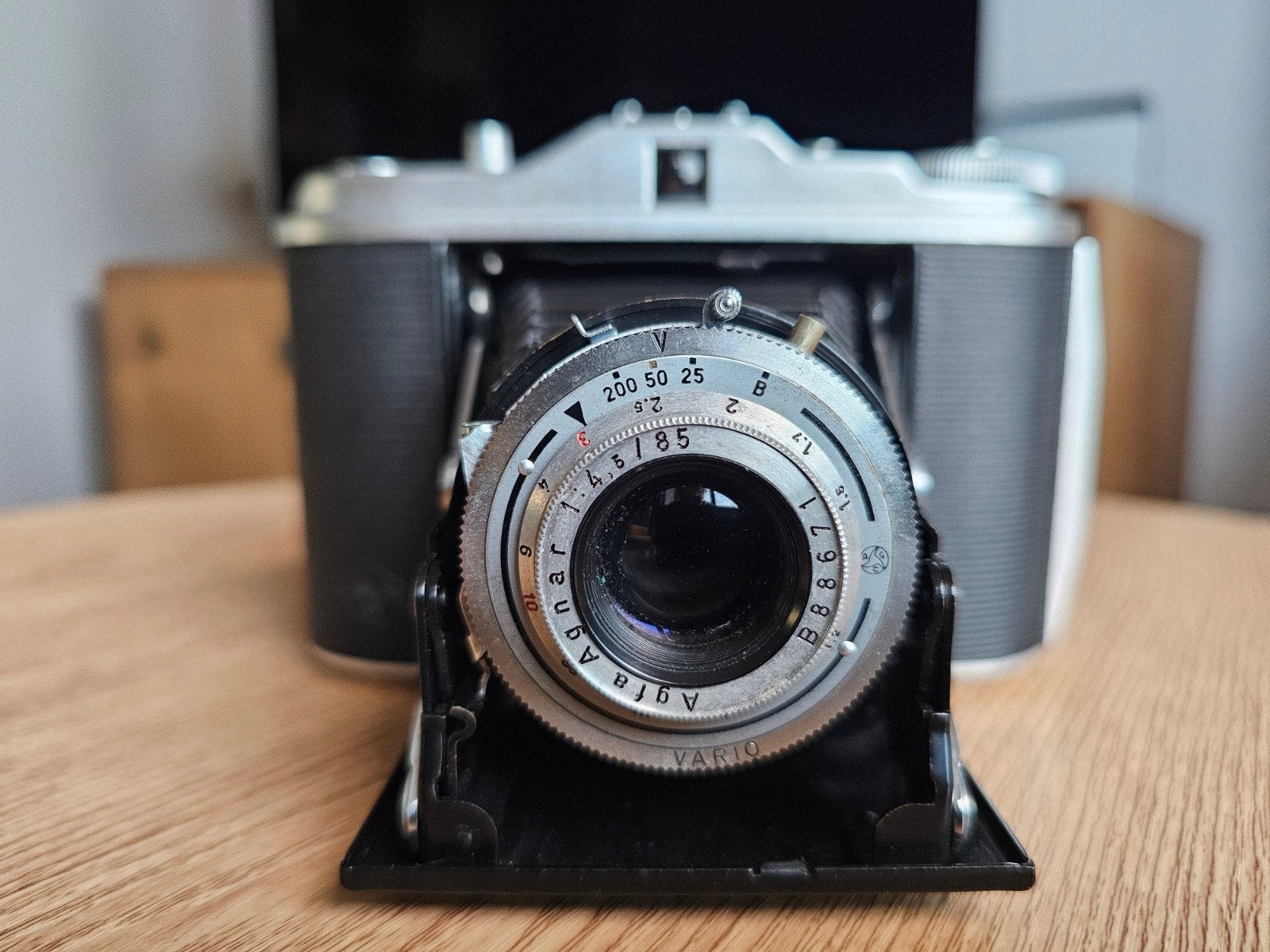 Agfa Isolette I Folding Camera c.1950s, Ophalen of Verzenden, Gebruikt