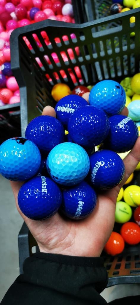 Blauwe golfballen 100 stuks, Sport en Fitness, Golf, Ophalen of Verzenden