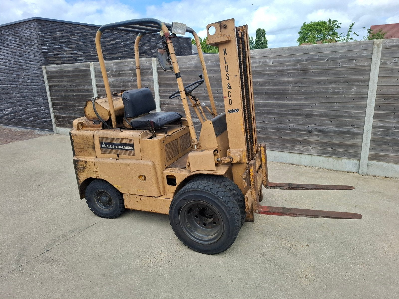 Chariot élévateur diesel Allis Chalmers FPD40-25, Enlèvement, Diesel, Chariot élévateur