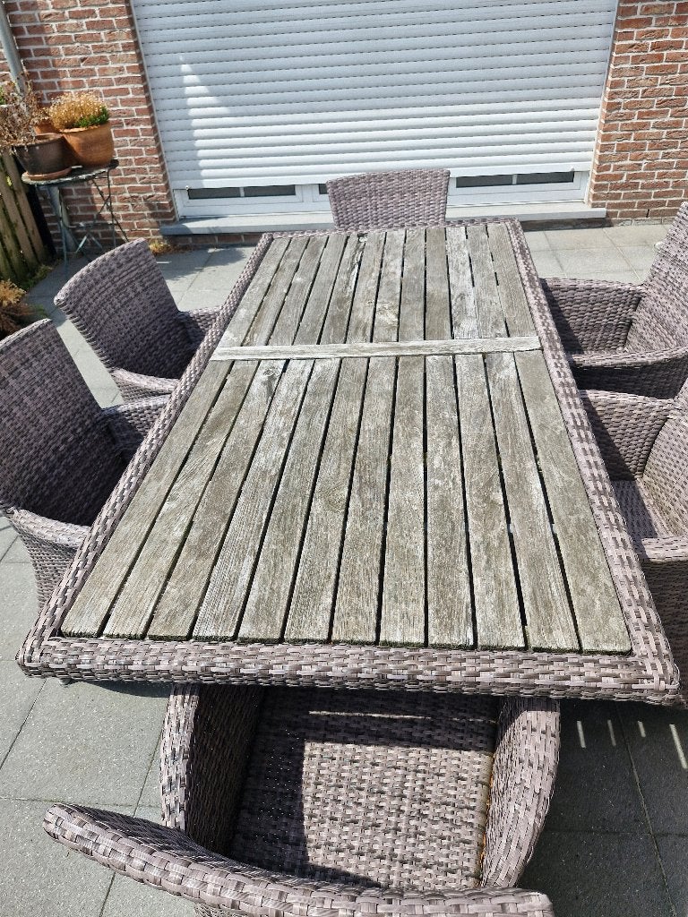 Terrastafel, Enlèvement, Utilisé