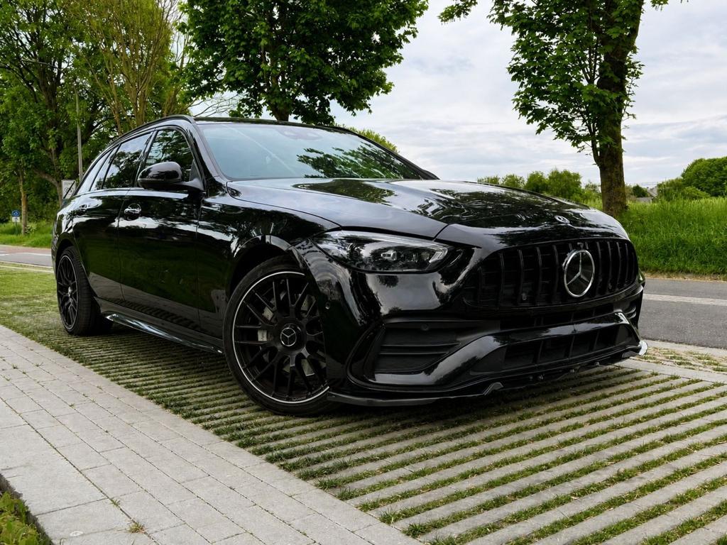 Mercedes-Benz C 300 e AMG PAKKET-PANO-TVA21%- FULL-PEFRECT !, Autos, Mercedes-Benz, Entreprise, Classe C, Caméra 360°, ABS, Caméra de recul