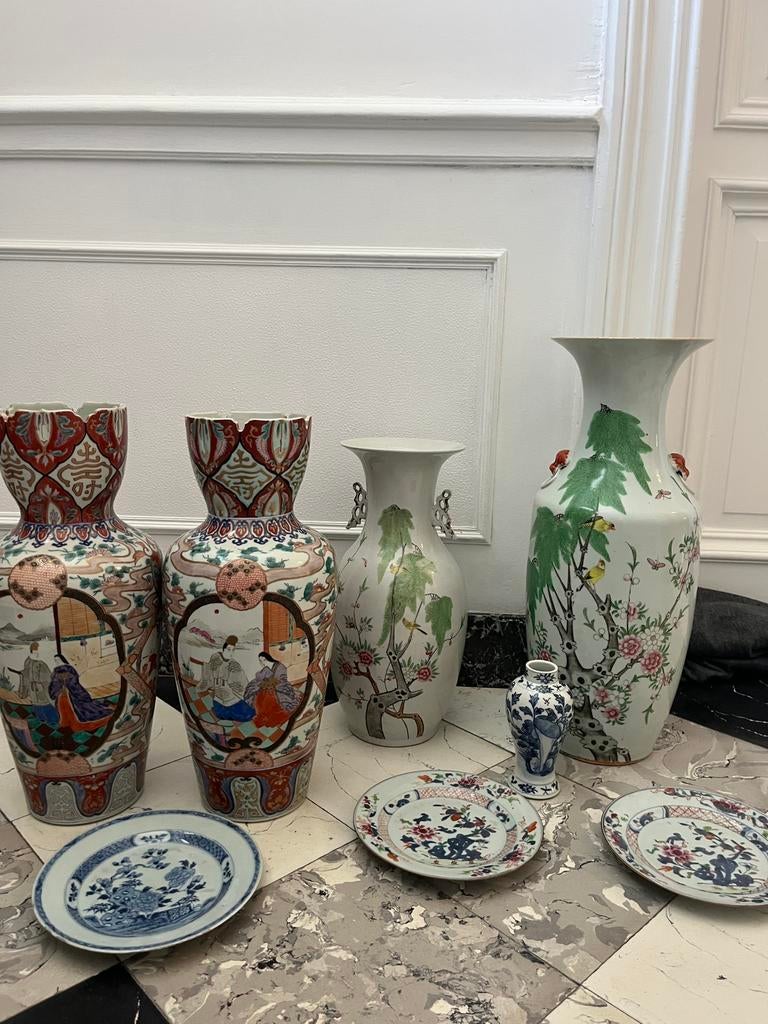 Groot lot chinees porselein, Ophalen of Verzenden